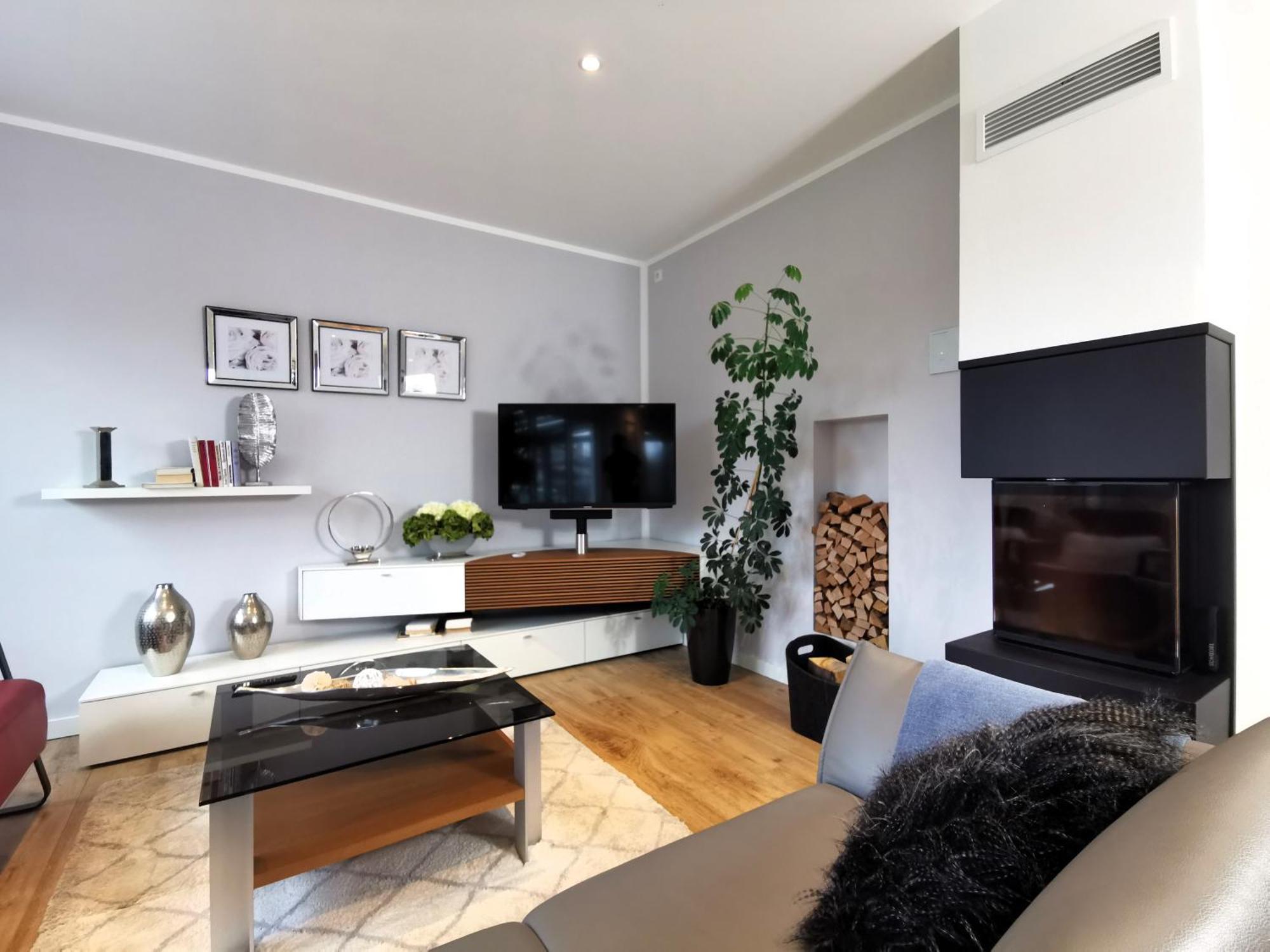 Bohnapartments Luxury Villa Berlin - 210Qm - Wintergarten - Kamin - 4 Kostenlose Parkplaetze - 6 Schlafzimmer - Neubau - Luxusausstattung Birkenwerder Eksteriør bilde